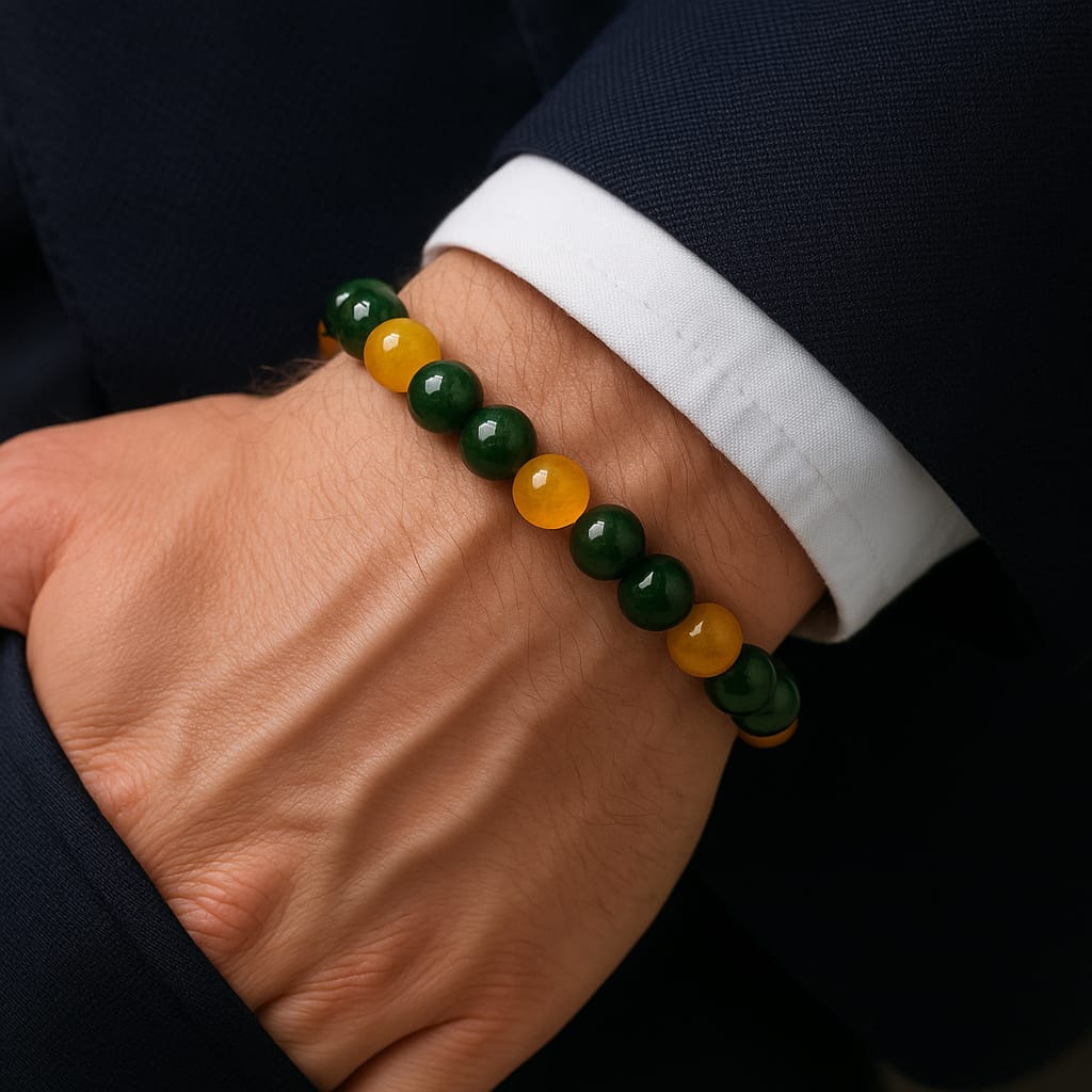 Citrine Jade Bracelet - Maart.Store Official