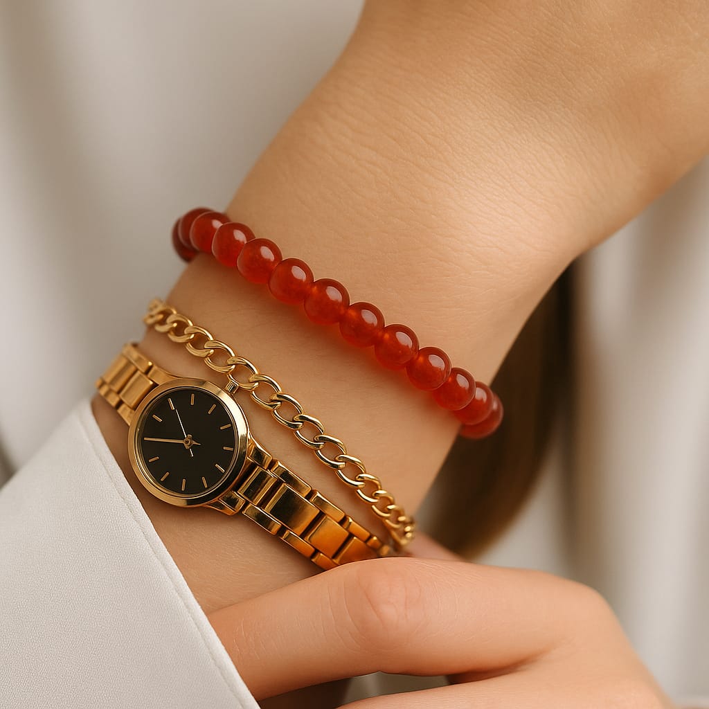 Red Carnelian Bracelet - Maart.Store Official