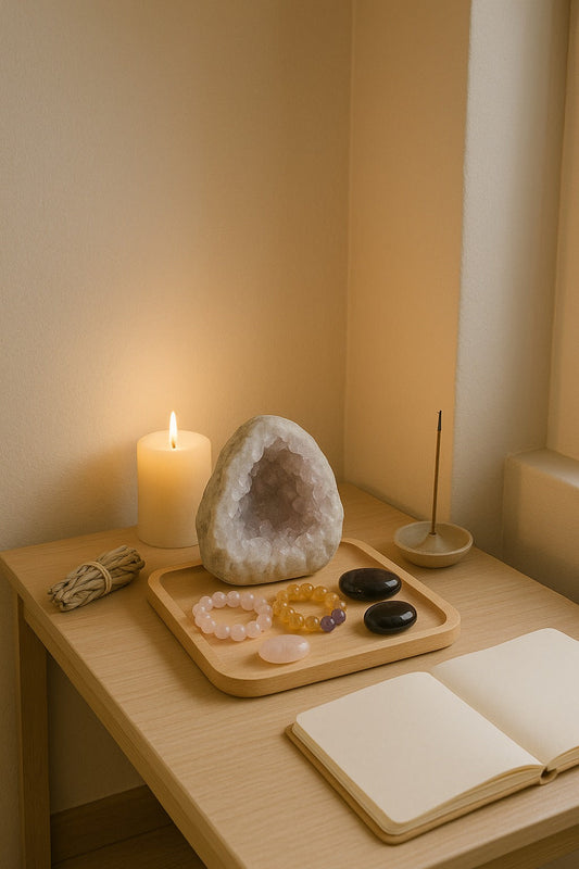 How to Create a Crystal Corner at Home