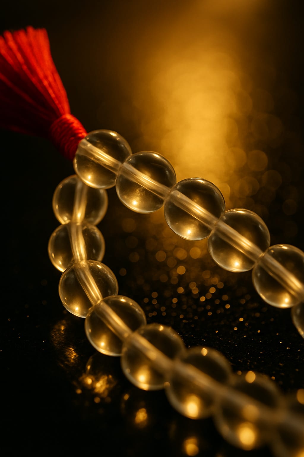 Clear Quartz Mala