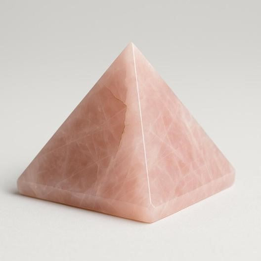 Rose Quartz Pyramid